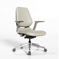 Nuevo marco de aleación de aluminio silla de oficina ergonómica